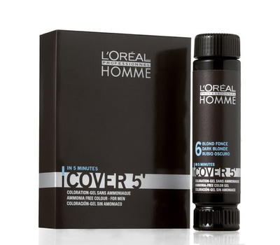 Тонирующий гель L`Oreal Professionnel Homme Cover 5' №3