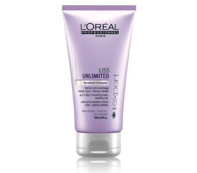 Разглаживающий термо-крем для вьющихся волос L'Oreal Professionnel Liss Unlimited