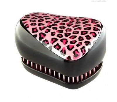 Расческа розовый леопард Tangle Teezer Compact Styler Pink Kitty