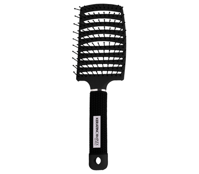 Щетка изогнутая продуваемая Keratin Complex Black Vent Brush Boxed