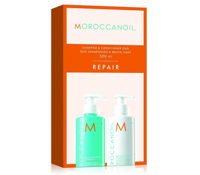 Набор Восстановление (шампунь + кондиционер) Moroccanoil Moisture Repair Shampoo 198778