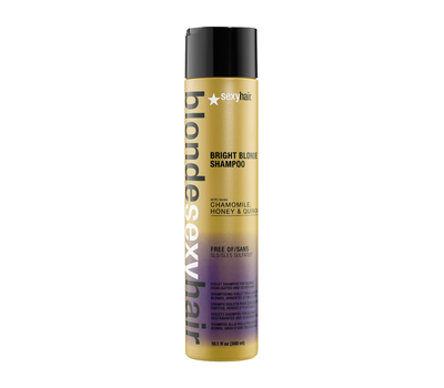 Шампунь корректирующий для блондинок Sexy Hair Bright Blonde Shampoo