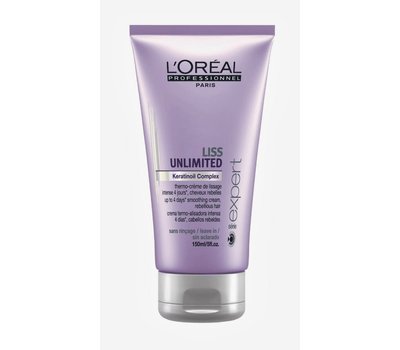 Несмываемый термо-крем для гладкости и блеска непослушных волос L`Oreal Professionnel Expert Lis