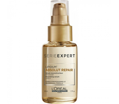 Сыворотка для восстановления волос и сеченых кончиков Loreal Absolut Repair Lipidium Serum