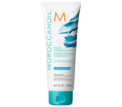 Тонирующая маска Аквамарин - Moroccanoil Color Depositing Mask Aquamarine 214343