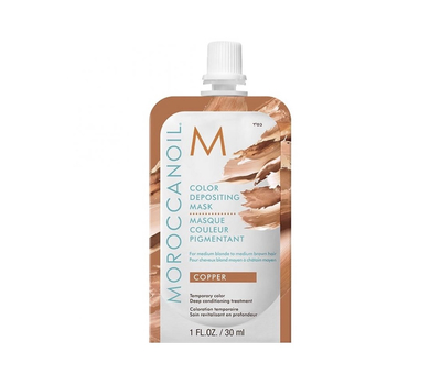 Тонирующая маска Медный - Moroccanoil Color Depositing Mask Copper