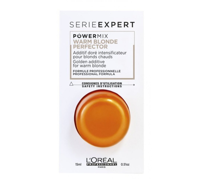 Золотая добавка для светлых теплых волос L`Orеal Professionnel Blondifier Powershot Warm Blonde