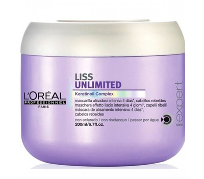 Разглаживающая маска L'Oreal Professionnel Liss Unlimited Masque