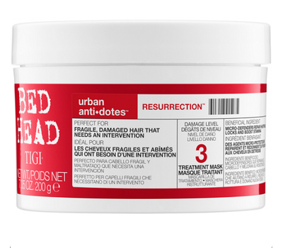 Маска для сильно поврежденных волос уровень 3 Tigi Bed Head Urban Anti+Dotes Resurrection