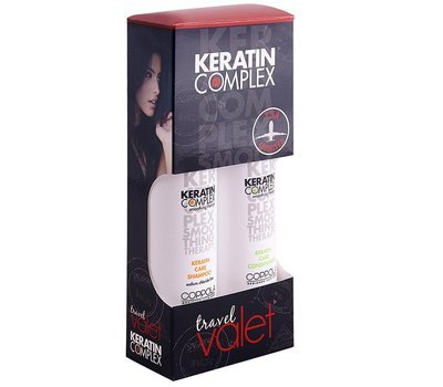 Дорожный набор 1 (шампунь кератиновый/кондиционер кератиновый) Keratin Complex Keratin Care Sham