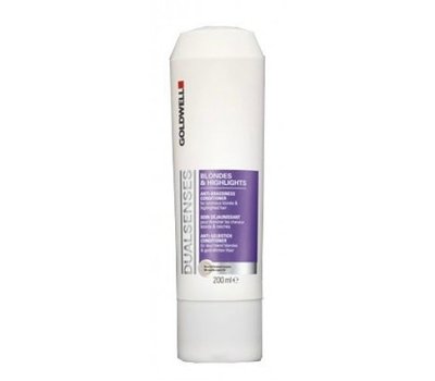 Кондиционер против желтизны. Goldwell Blondes & Highlights Anti-Brassiness Conditioner