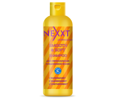 Шампунь для непослушных, вьющихся волос Nexxt Classic Care Smoth &Soft