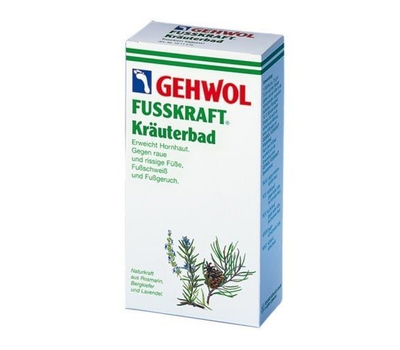 Травяная ванна для нормализации потоотделения Gehwol Fusskraft KrauterBad Herbal Bath