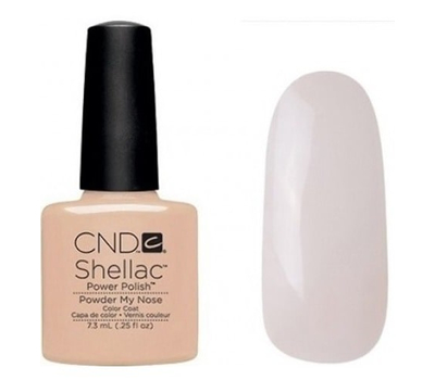 90544 Powder My Nose Гель-лак Creative Shellac Телесный коллекция Open Road